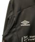 中古・古着 UMBRO (アンブロ) ELIMINATOR (エリミネイター) グラフィックトラックジャケット ブラック サイズ:M：23000円