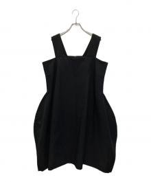 COMME des GARCONS（コムデギャルソン）の古着「二次元ジャンパースカート」｜ブラック