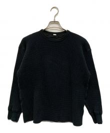 T.T TAIGA TAKAHASHI（タイガ・タカハシ）の古着「Long Sleeve T-Shirt (ロングスリーブＴシャツ)」｜ブラック