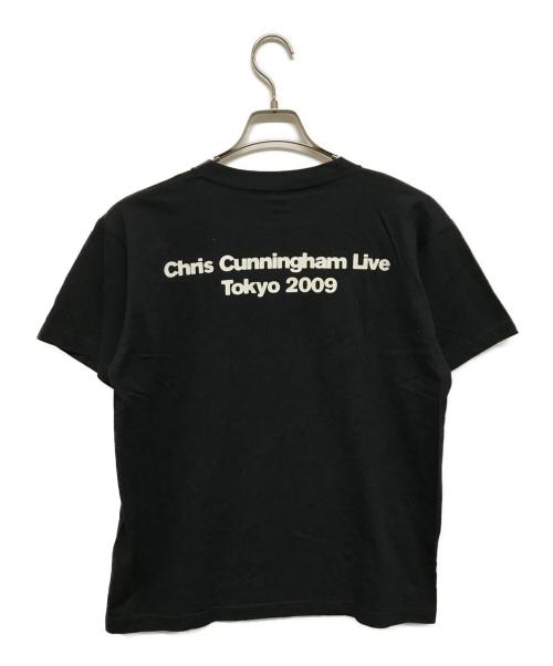 print star（プリントスター）print star (プリントスター) Chris Cunningham Live Tokyo 2009　クリス・カニンガム　クリスカニンガム　プリントTシャツ ブラック サイズ:Mの古着・服飾アイテム