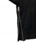 中古・古着 COMME des GARCONS HOMME PLUS (コムデギャルソンオムプリュス) サイドジップＴシャツ ブラック サイズ:Ｍ：15000円
