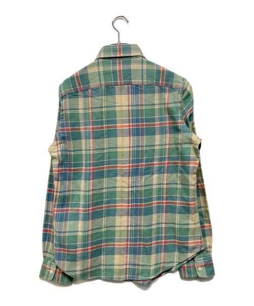 POLO RALPH LAUREN（ポロ・ラルフローレン）POLO RALPH LAUREN (ポロ・ラルフローレン) チェックシャツ グリーン サイズ:M 未使用品の古着・服飾アイテム