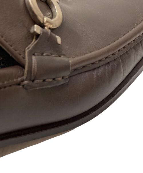 Salvatore Ferragamo（サルヴァトーレ フェラガモ）Salvatore Ferragamo (サルヴァトーレ フェラガモ) ガンチーニビットローファー ブラウン サイズ:SIZE 6 1/2の古着・服飾アイテム
