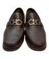 Salvatore Ferragamo (サルヴァトーレ フェラガモ) ガンチーニビットローファー ブラウン サイズ:SIZE 6 1/2：11000円