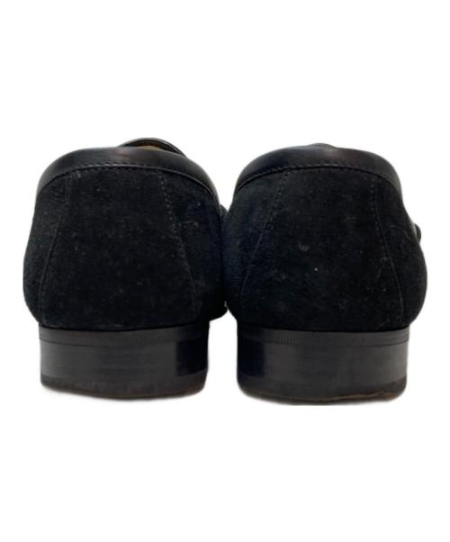 GUCCI（グッチ）GUCCI (グッチ) スウェードビットローファー ブラック サイズ:SIZE 36 1/2の古着・服飾アイテム