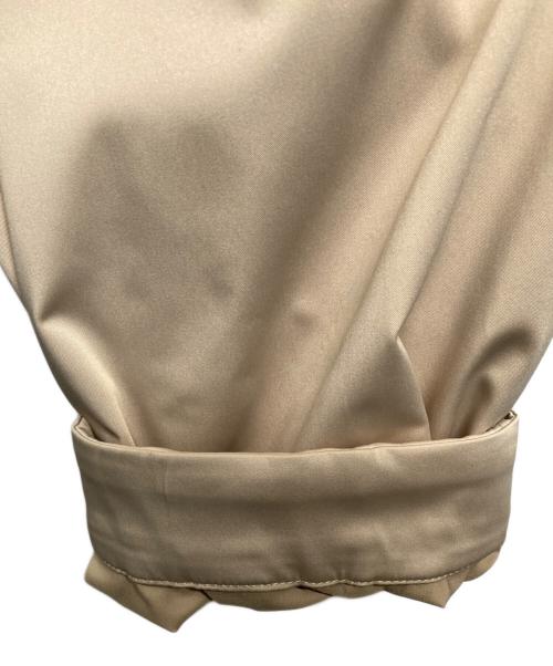 TO BE CHIC（トゥービーシック）TO BE CHIC (トゥービーシック) リモンタナイロンフーデッドコート トレンチコ-ト ベージュ サイズ:SIZE 42の古着・服飾アイテム
