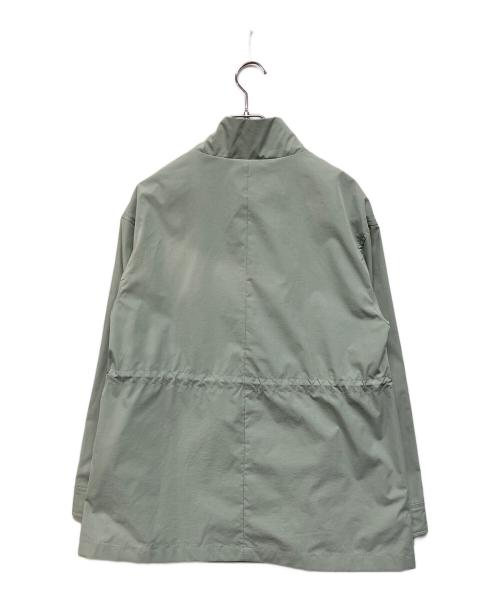 COUP DE CHANCE（クードシャンス）COUP DE CHANCE (クードシャンス) スタンド衿ブルゾン ブルー サイズ:S 未使用品の古着・服飾アイテム