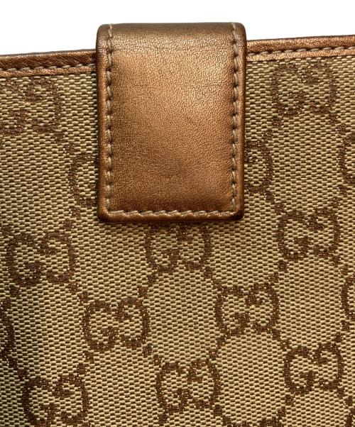 GUCCI（グッチ）GUCCI (グッチ) GGキャンバスウォレット ベージュの古着・服飾アイテム