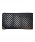 EMPORIO ARMANIエンポリオ アルマーニ）の古着「2つ折り長財布」｜ブラック