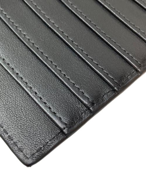 EMPORIO ARMANI（エンポリオ アルマーニ）EMPORIO ARMANI (エンポリオ アルマーニ) 2つ折り長財布 ブラックの古着・服飾アイテム