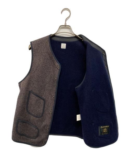 ANATOMICA（アナトミカ）ANATOMICA (アナトミカ) ビーチクロスウールベスト グレー サイズ:SIZE 44の古着・服飾アイテム