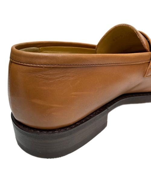 PARABOOT（パラブーツ）PARABOOT (パラブーツ) コインローファー ブラウン サイズ:SIZE 7の古着・服飾アイテム