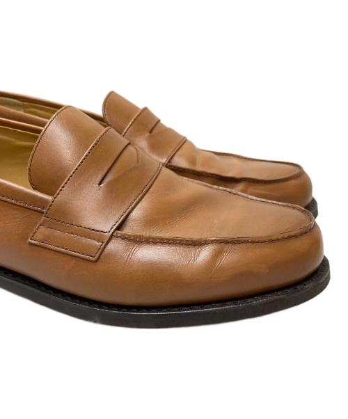 PARABOOT（パラブーツ）PARABOOT (パラブーツ) コインローファー ブラウン サイズ:SIZE 7の古着・服飾アイテム