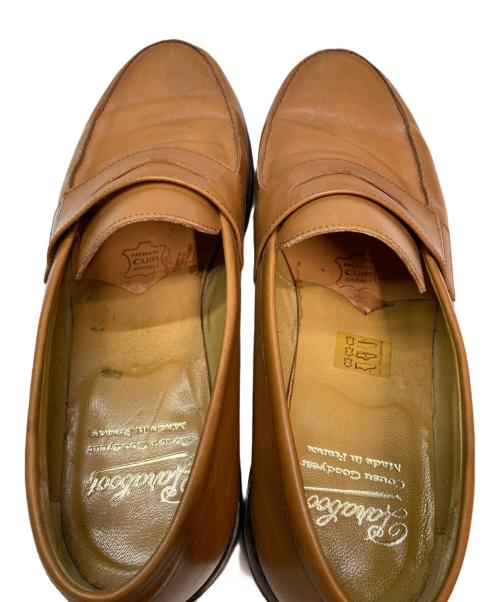 PARABOOT（パラブーツ）PARABOOT (パラブーツ) コインローファー ブラウン サイズ:SIZE 7の古着・服飾アイテム