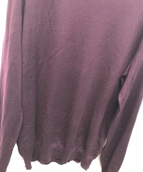 PRADA（プラダ）PRADA (プラダ) カシミヤシルクタートルネックニット パープル サイズ:SIZE 50の古着・服飾アイテム