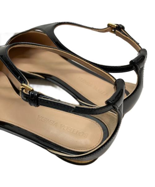 BOTTEGA VENETA（ボッテガベネタ）BOTTEGA VENETA (ボッテガベネタ) ポインテッドトゥパンプス ブラック サイズ:23.5cmの古着・服飾アイテム
