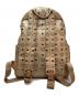 MCM (エムシーエム) ビセトス ロゴグラム バックパック ベージュ：18000円