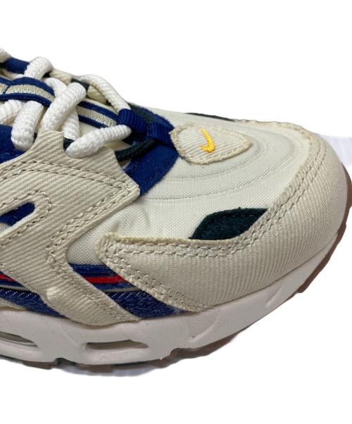 NIKE（ナイキ）NIKE (ナイキ) AIR MAX 96 II QS デニム切替 ホワイト×インディゴ サイズ:SIZE 27.5cmの古着・服飾アイテム