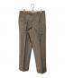 ORTELO（オルテロ）の古着「HOLLEBECK Toropical wool linen trousers」｜グレー
