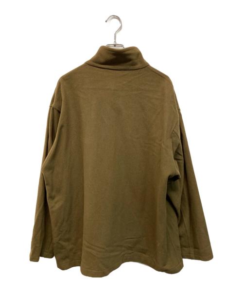 COMOLI（コモリ）COMOLI (コモリ) フェルトンジップブルゾンジャケット ブラウン サイズ:Mの古着・服飾アイテム