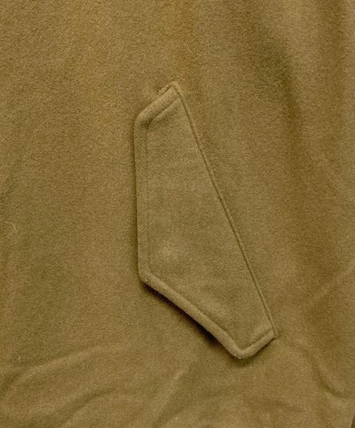 COMOLI（コモリ）COMOLI (コモリ) フェルトンジップブルゾンジャケット ブラウン サイズ:Mの古着・服飾アイテム