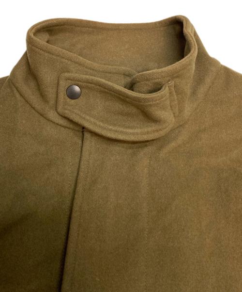 COMOLI（コモリ）COMOLI (コモリ) フェルトンジップブルゾンジャケット ブラウン サイズ:Mの古着・服飾アイテム