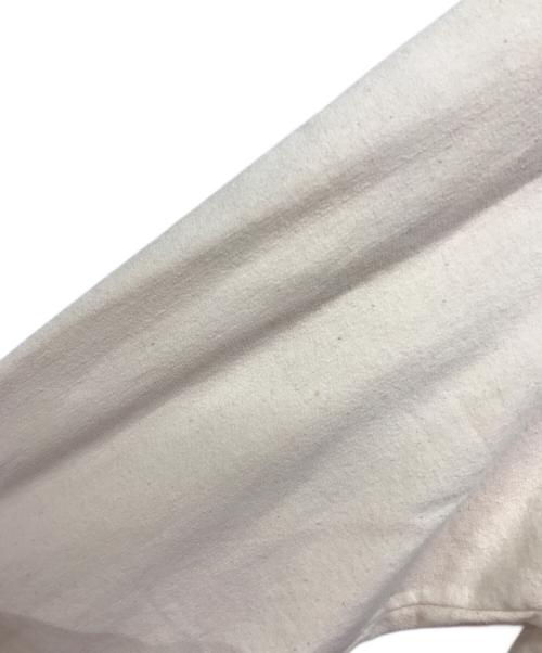 COMOLI（コモリ）COMOLI (コモリ) インレイ起毛長袖クルー スウェット アイボリー サイズ:SIZE 2の古着・服飾アイテム