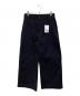 MHL.（エムエイチエル）の古着「FADED COTTON TWILL TROUSERS(フェイデッド コットン ツイル トラウザーズ)」｜ネイビー
