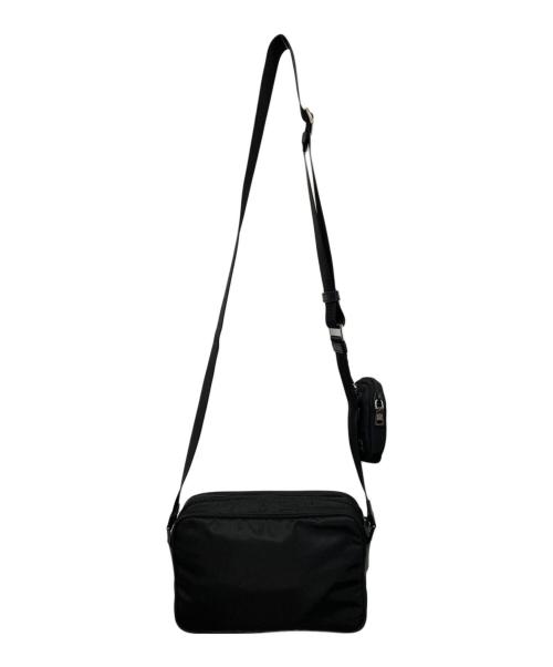 PRADA（プラダ）PRADA (プラダ) Re-Nylon(リナイロン) ショルダーバッグ ブラックの古着・服飾アイテム