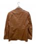 PS Paul Smith (ＰＳポールスミス) ラムレザーテーラードジャケット ブラウン サイズ:M：14000円