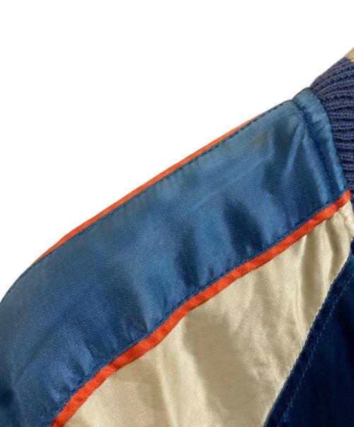 Pearl Diver（パールダイバー）Pearl Diver (パールダイバー) リバーシブルスカジャン オリーブ×ブルー サイズ:Sの古着・服飾アイテム