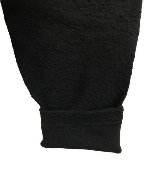 TAO COMME des GARCONS（タオ コムデギャルソン）TAO COMME des GARCONS (タオ コムデギャルソン) ジャガード 裁断 バックオープン トップス ブラック サイズ:Mの古着・服飾アイテム