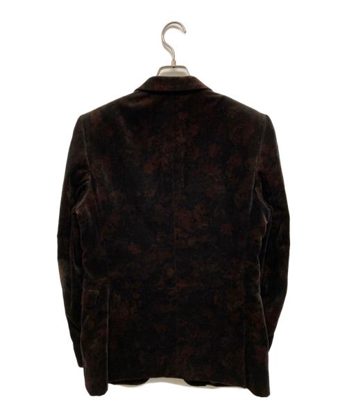 PAUL SMITH（ポールスミス）Paul Smith (ポールスミス) ベロアテーラードジャケット ブラウン サイズ:Mの古着・服飾アイテム