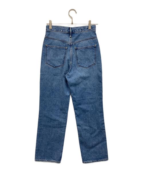upper hights（アッパーハイツ）upper hights (アッパーハイツ) THE COUSIN ストレートデニムパンツ スカイブルー サイズ:W23 未使用品の古着・服飾アイテム