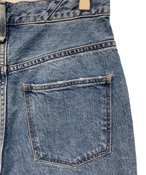 upper hights（アッパーハイツ）upper hights (アッパーハイツ) THE COUSIN ストレートデニムパンツ スカイブルー サイズ:W23 未使用品の古着・服飾アイテム