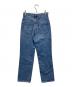 upper hights (アッパーハイツ) THE COUSIN ストレートデニムパンツ スカイブルー サイズ:W23 未使用品：10000円