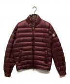 MONCLERモンクレール）の古着「RIGEL リゲル ライトダウンジャケット」｜バーガンディー ワインレッド