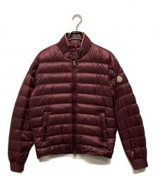 MONCLER（モンクレール）の古着「RIGEL リゲル ライトダウンジャケット」｜バーガンディー ワインレッド