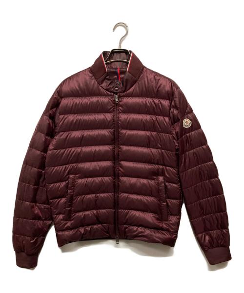 MONCLER（モンクレール）MONCLER (モンクレール) RIGEL リゲル ライトダウンジャケット バーガンディー ワインレッド サイズ:SIZE 1の古着・服飾アイテム
