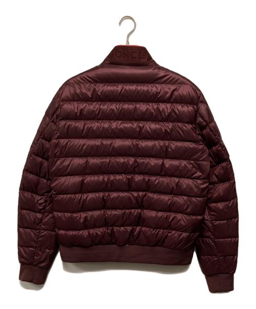 MONCLER（モンクレール）MONCLER (モンクレール) RIGEL リゲル ライトダウンジャケット バーガンディー ワインレッド サイズ:SIZE 1の古着・服飾アイテム