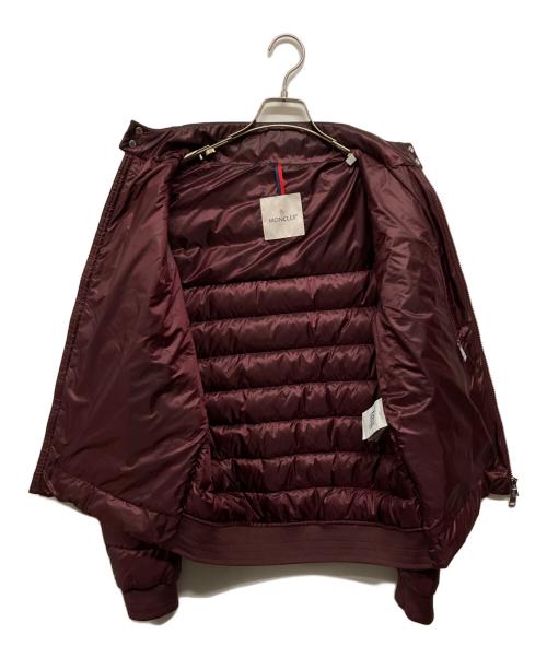 MONCLER（モンクレール）MONCLER (モンクレール) RIGEL リゲル ライトダウンジャケット バーガンディー ワインレッド サイズ:SIZE 1の古着・服飾アイテム