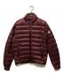 MONCLER（モンクレール）の古着「RIGEL リゲル ライトダウンジャケット」｜バーガンディー ワインレッド