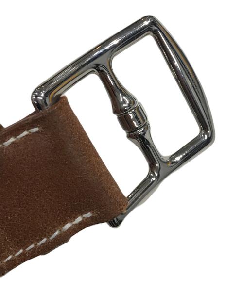 HERMES（エルメス）HERMES (エルメス) エトリヴィエール ベルト レザーベルト ブラウンの古着・服飾アイテム
