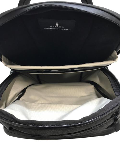 ALPAKA（アルパカ）ALPAKA (アルパカ) ELEMENTS BACKPACK PRO AXOFLUX「エレメンツ バックパック プロ アクソフラックス」 ブラックの古着・服飾アイテム