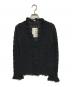 CODEA（コードエー）の古着「fluffy lace blouse(フラッフィー・レース・ブラウス)」｜ブラック