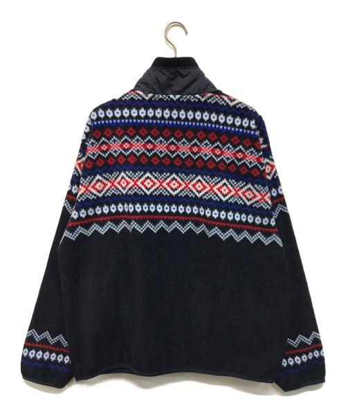 POLO RALPH LAUREN（ポロ・ラルフローレン）POLO RALPH LAUREN (ポロ・ラルフローレン) ノルディック柄フリーススナップＴ ネイビー サイズ:XLの古着・服飾アイテム