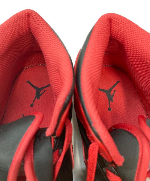 NIKE（ナイキ）NIKE (ナイキ) エア ジョーダン 1 MID レッド×ブラック サイズ:27.5cmの古着・服飾アイテム