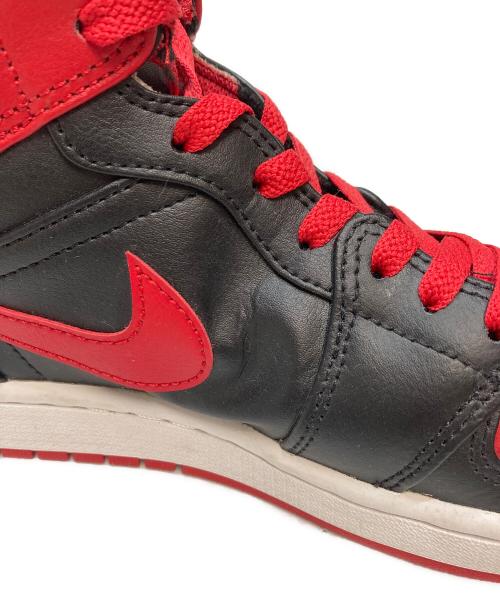 NIKE（ナイキ）NIKE (ナイキ) エア ジョーダン 1 MID レッド×ブラック サイズ:27.5cmの古着・服飾アイテム