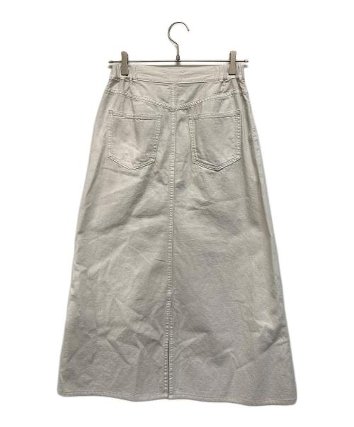 Spick and Span（スピック＆スパン）Spick and Span (スピック＆スパン) アッパーハイツ 別注 THE LAZY SKIRT ホワイト サイズ:SIZE 24 未使用品の古着・服飾アイテム