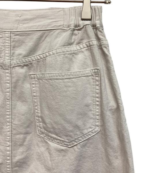 Spick and Span（スピック＆スパン）Spick and Span (スピック＆スパン) アッパーハイツ 別注 THE LAZY SKIRT ホワイト サイズ:SIZE 24 未使用品の古着・服飾アイテム